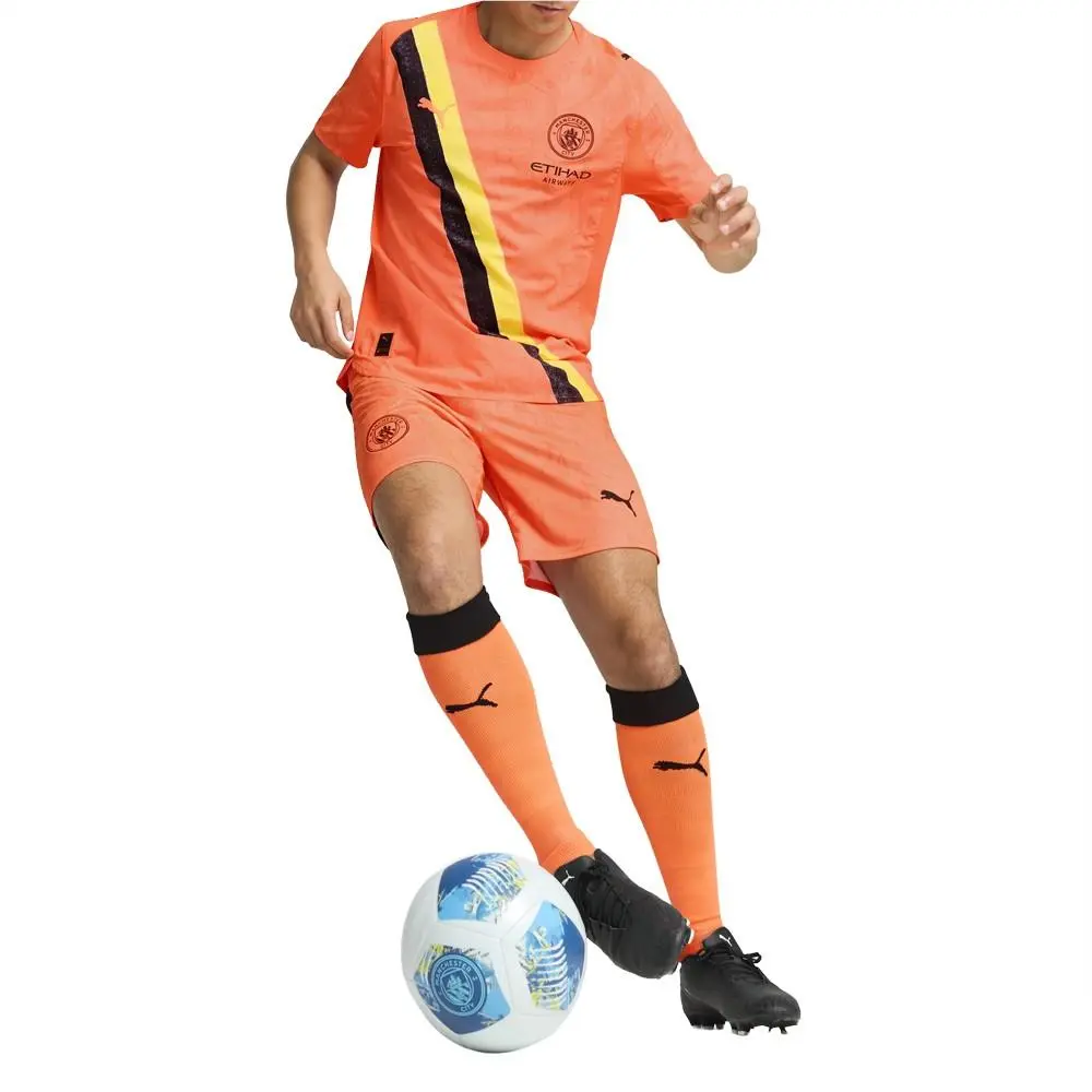 Puma clothing - PUMA  X Kidsuper Manchester City F.C. Jersey Authentic With Box - 78145408 - Orange 5