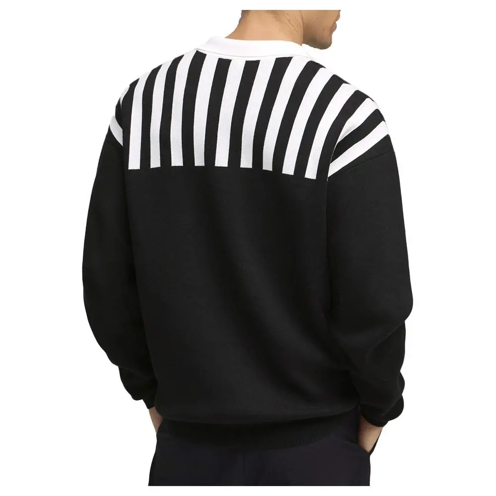 Puma clothing - PUMA The Neverworn Vi Knit Crew Neck Long Sleeve Sweater - 63251201 - Black 2