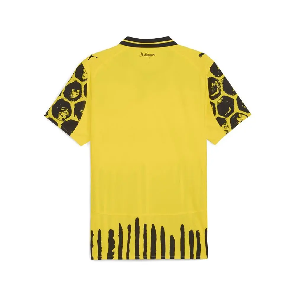 Puma clothing - PUMA  X Kidsuper Borussia Dortmund Authentic Soccer Jersey - 78268002 - Yellow 0