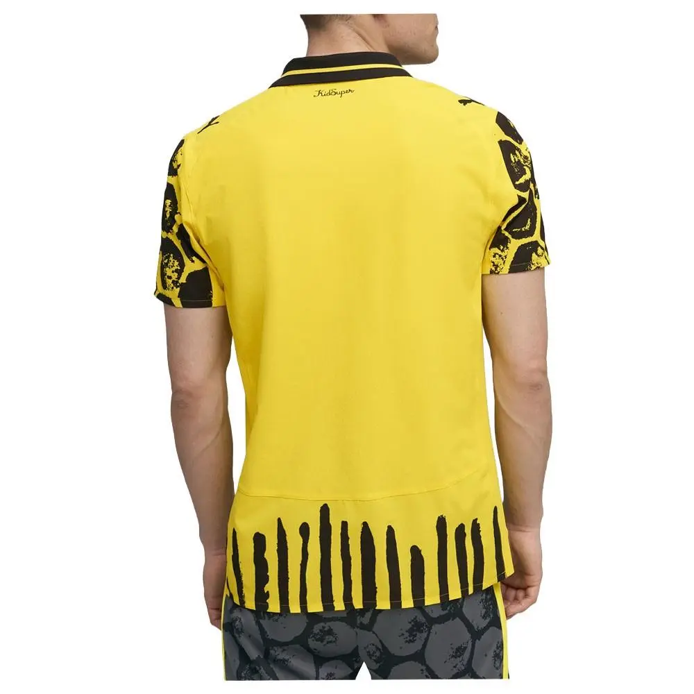 Puma clothing - PUMA  X Kidsuper Borussia Dortmund Authentic Soccer Jersey - 78268002 - Yellow 2