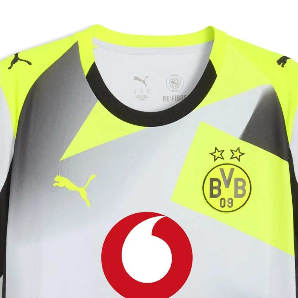 Puma clothing - PUMA Bvb Away Crew Neck Short Sleeve Replica Jersey - 78010402 - Grey 12