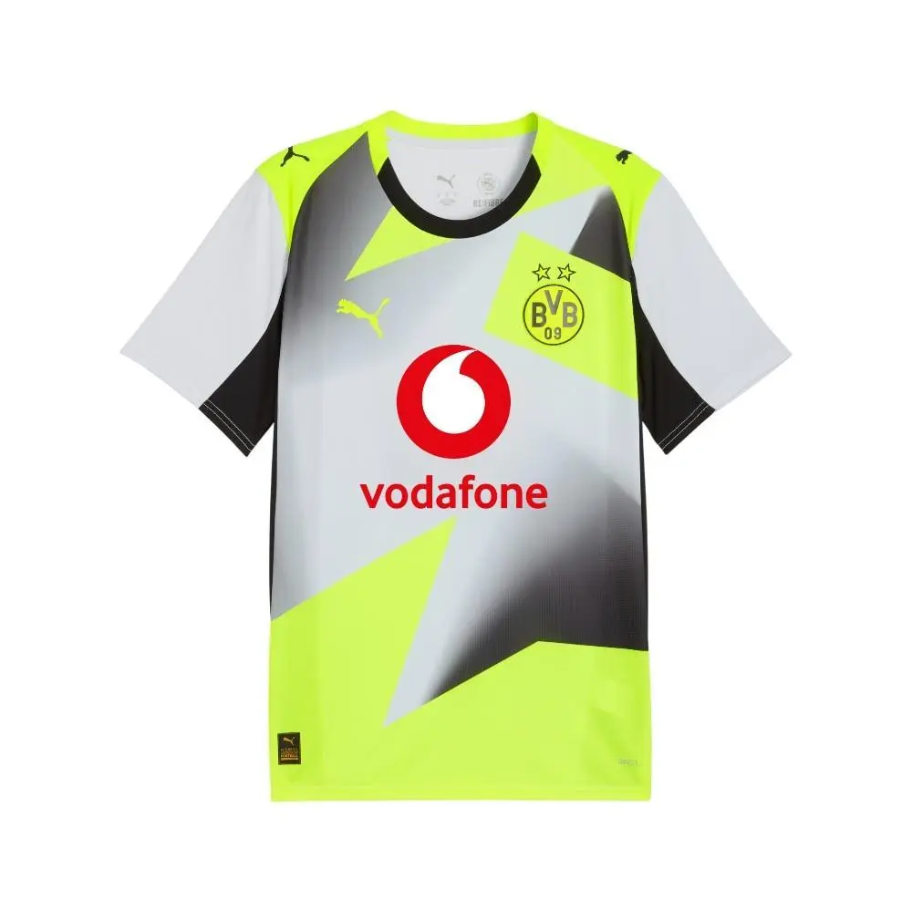 Puma clothing - PUMA Bvb Away Crew Neck Short Sleeve Replica Jersey - 78010402 - Grey 6