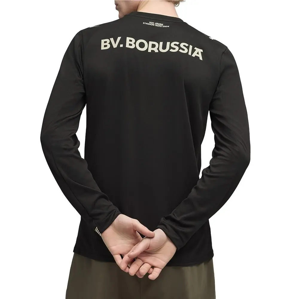Puma clothing - PUMA Borussia Dortmund Special Edition Crew Neck Long Sleeve Socc - 78739123 - Black 2