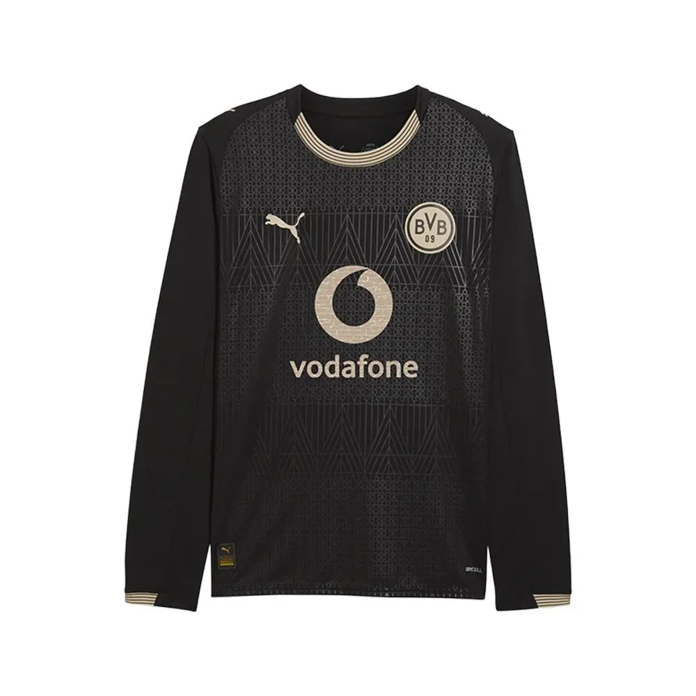 Puma clothing - PUMA Borussia Dortmund Special Edition Crew Neck Long Sleeve Socc - 78739123 - Black 6
