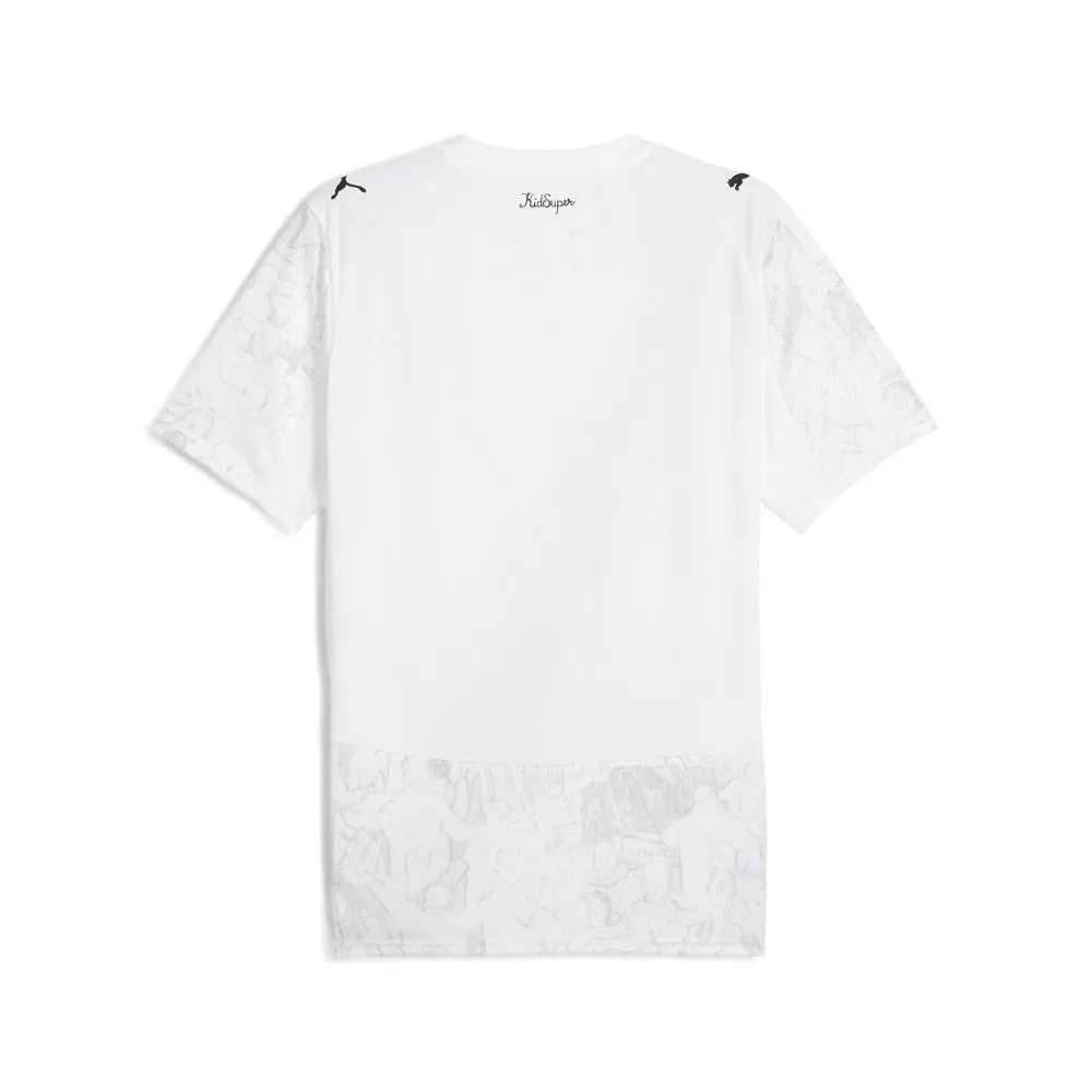 Puma clothing - PUMA  X Kidsuper Manchester City F.C. Crew Neck Short Sleeve Socc - 78106807 - Black, White 4