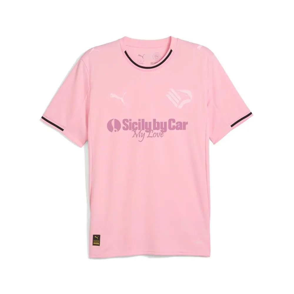 Puma clothing - PUMA Palermo Fc 2526 Home Replica Soccer Jersey - 78284901 - Pink 3