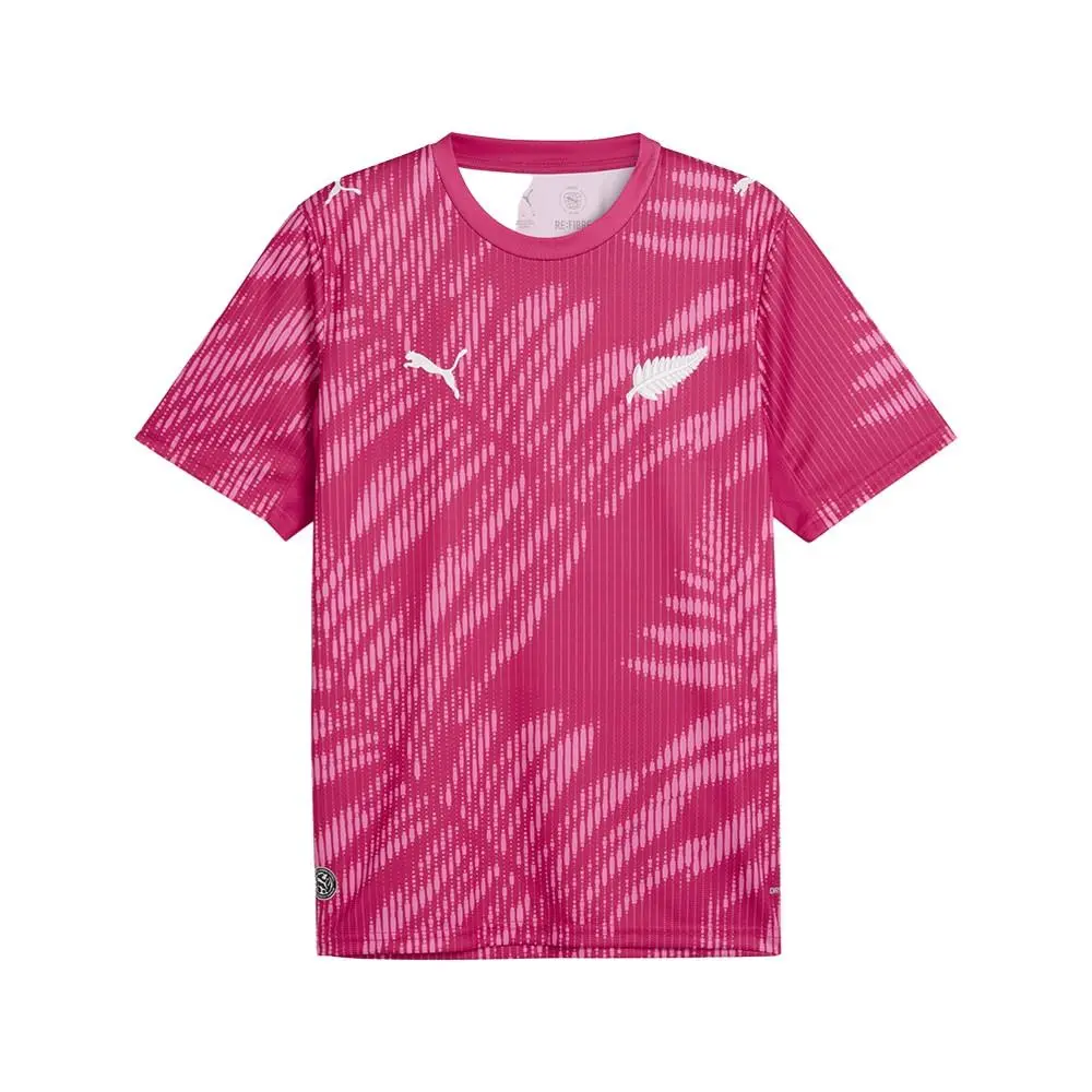 Puma X New Zealand X Salehe Bembury Goalkeeper Jersey X Zealand X Salehe Bembury Goalkeeper Jersey Mens Pink 787114