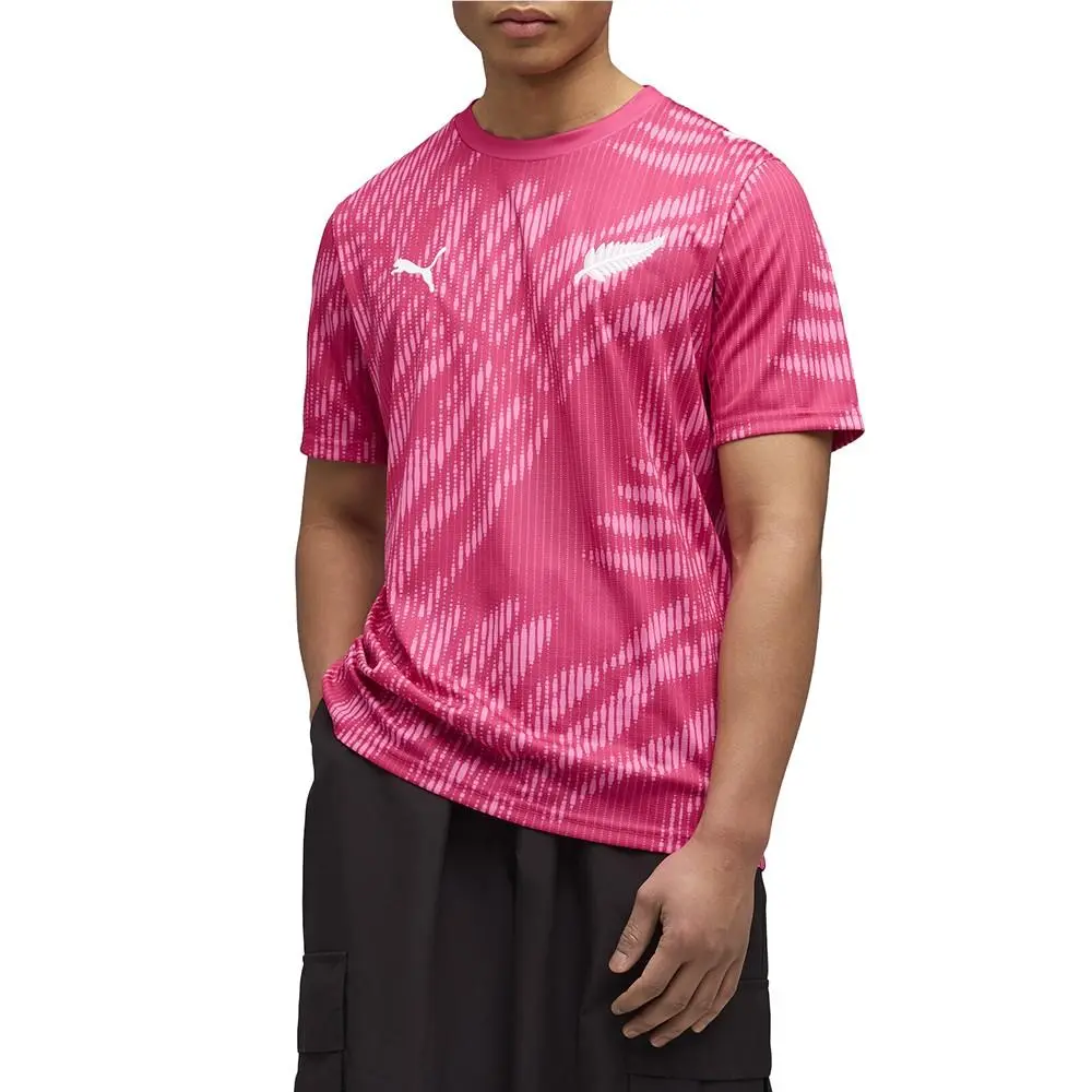 Puma clothing - PUMA  X New Zealand X Salehe Bembury Goalkeeper Replica Jersey - 78711490 - Pink 1