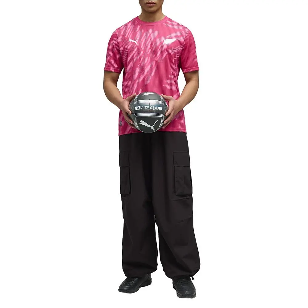Puma clothing - PUMA  X New Zealand X Salehe Bembury Goalkeeper Replica Jersey - 78711490 - Pink 5