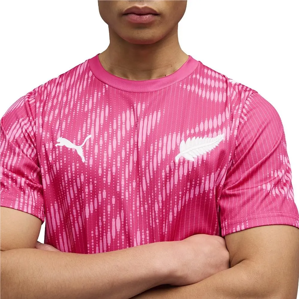 Puma clothing - PUMA  X New Zealand X Salehe Bembury Goalkeeper Replica Jersey - 78711490 - Pink 3