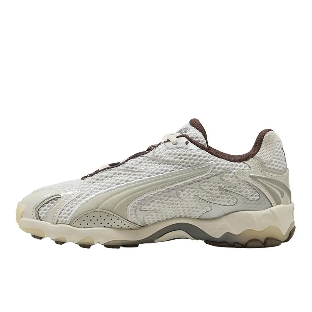 Puma shoes - PUMA Inhale Metallic Lace Up - 40647503 - Beige, Off White 1