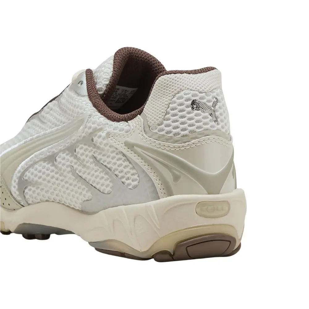 Puma shoes - PUMA Inhale Metallic Lace Up - 40647503 - Beige, Off White 4