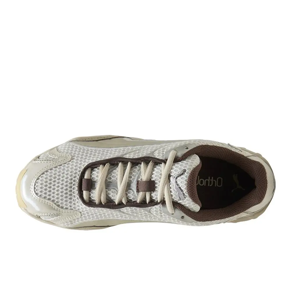 Puma shoes - PUMA Inhale Metallic Lace Up - 40647503 - Beige, Off White 9
