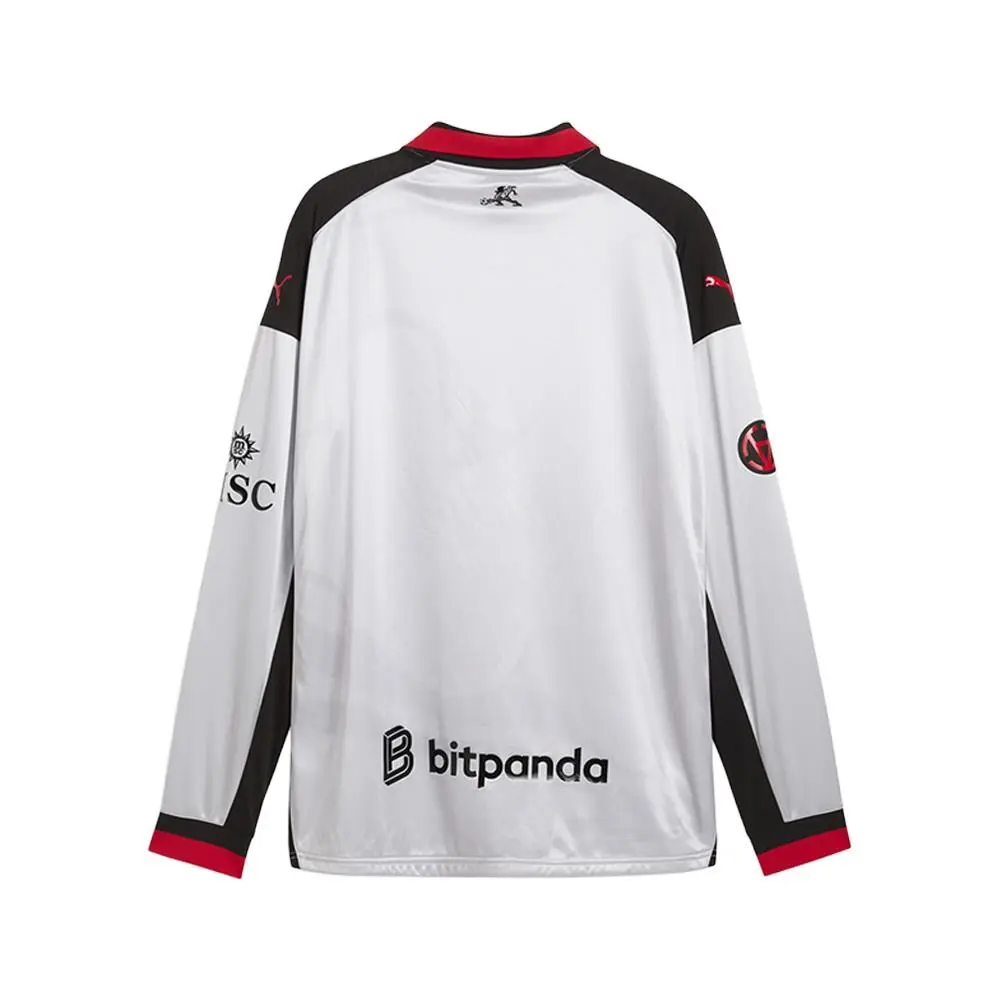 Puma clothing - PUMA Ac Milan X Slam Jam Limited Edition Long Sleeve Jersey - 78763601 - Grey 0