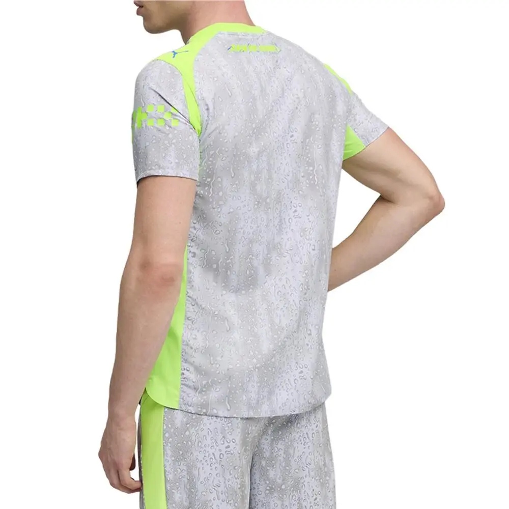 Puma clothing - PUMA Manchester City F.C. Third Jersey Authentic Crew Neck Short - 78036003 - Blue 9