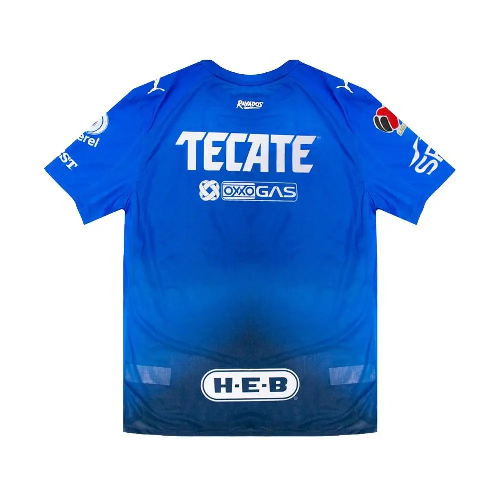 Puma clothing - PUMA Monterrey Alternative Promo 2526 Collared Short Sleeve Socce - 70701401 - Blue 0