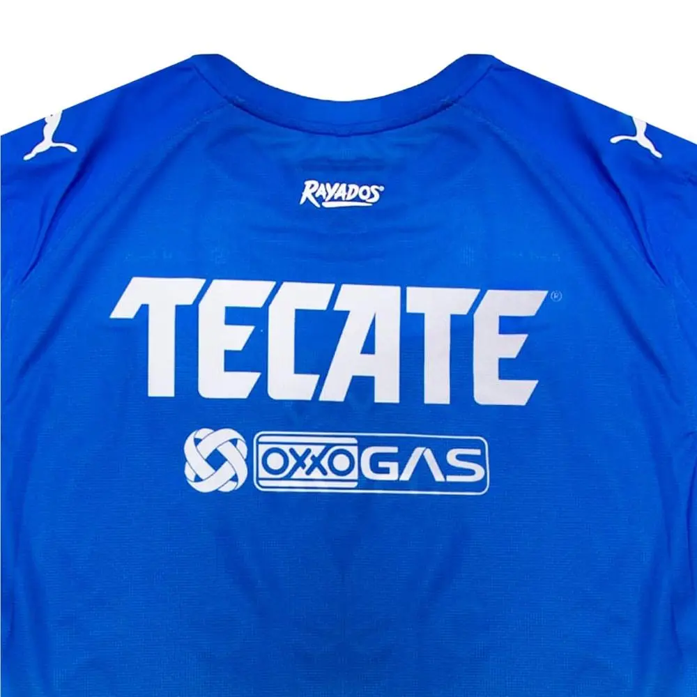 Puma clothing - PUMA Monterrey Alternative Promo 2526 Collared Short Sleeve Socce - 70701401 - Blue 3