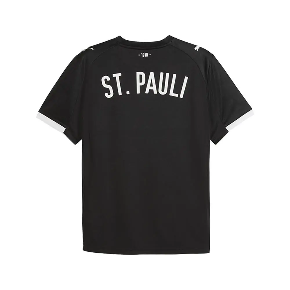 Puma clothing - PUMA St. Pauli 2526 Third Crew Neck Short Sleeve Soccer Jersey - 78307403 - Black 0