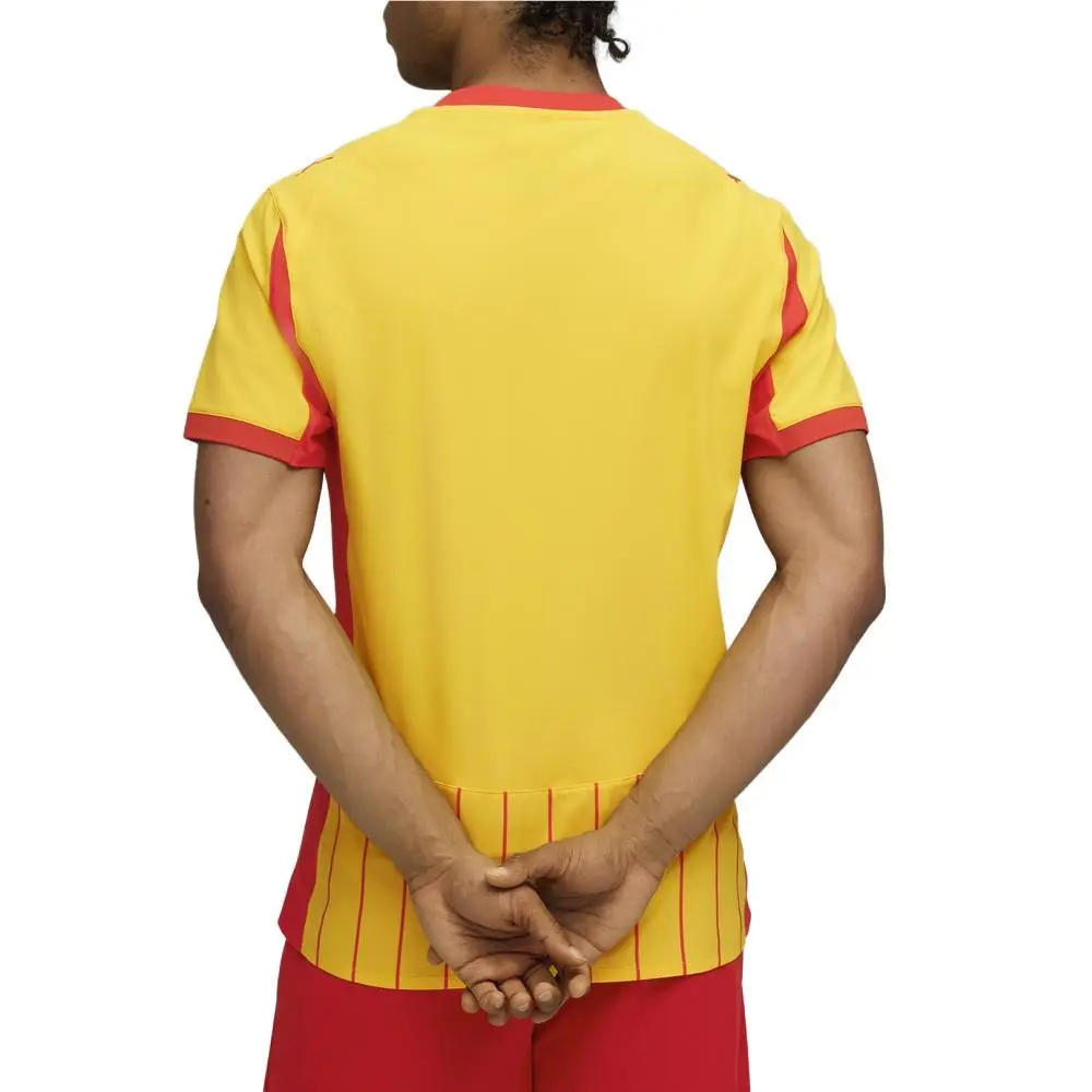 Puma clothing - PUMA Rcl Crew Neck Short Sleeve Home Authentic Soccer Jersey - 77972701 - Yellow 2