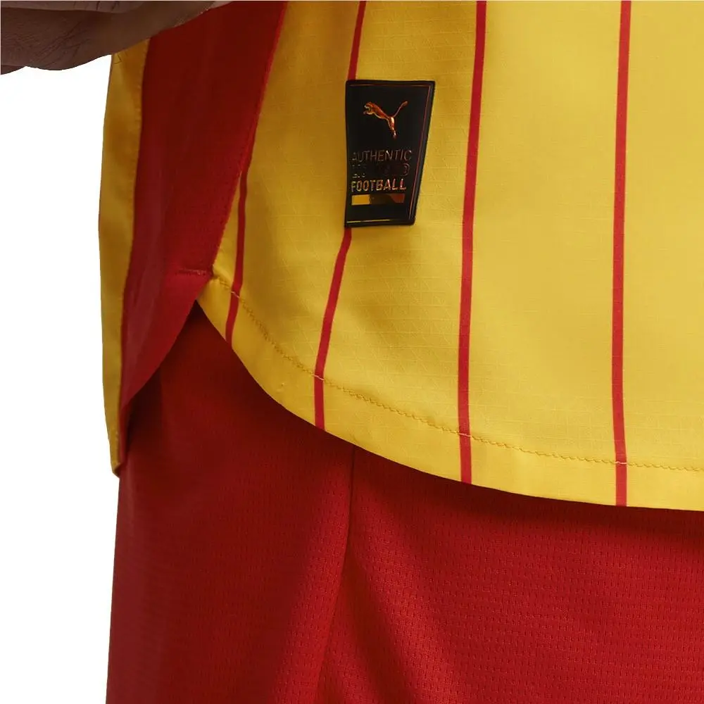 Puma clothing - PUMA Rcl Crew Neck Short Sleeve Home Authentic Soccer Jersey - 77972701 - Yellow 5