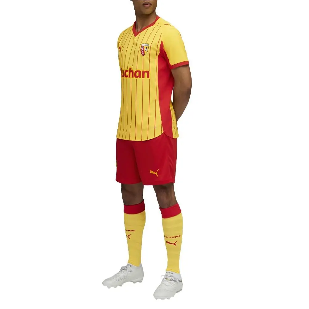 Puma clothing - PUMA Rcl Crew Neck Short Sleeve Home Authentic Soccer Jersey - 77972701 - Yellow 10