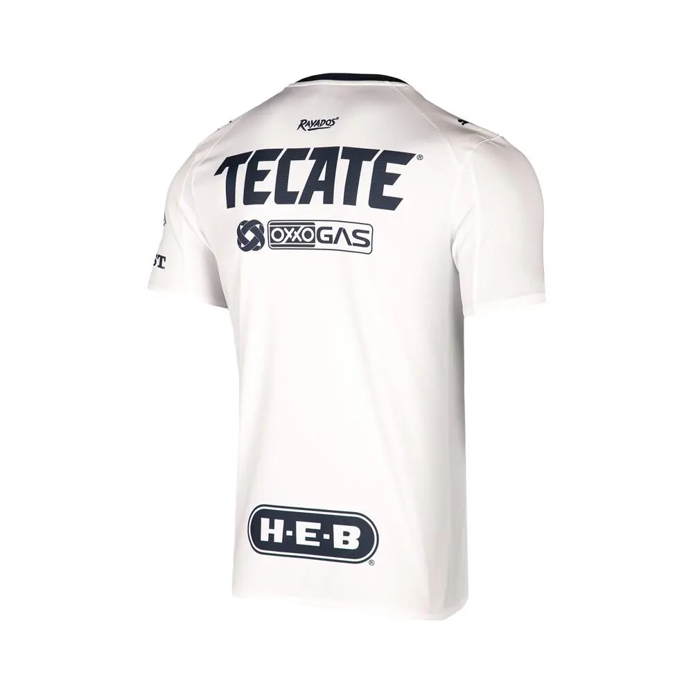 Puma clothing - PUMA Monterrey Shirt Crew Neck Short Sleeve Soccer Away Replica J - 71358701 - White 2