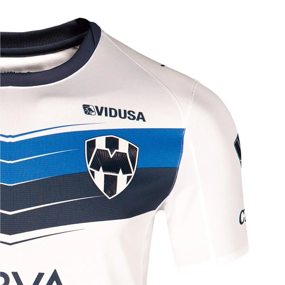 Puma clothing - PUMA Monterrey Shirt Crew Neck Short Sleeve Soccer Away Replica J - 71358701 - White 10