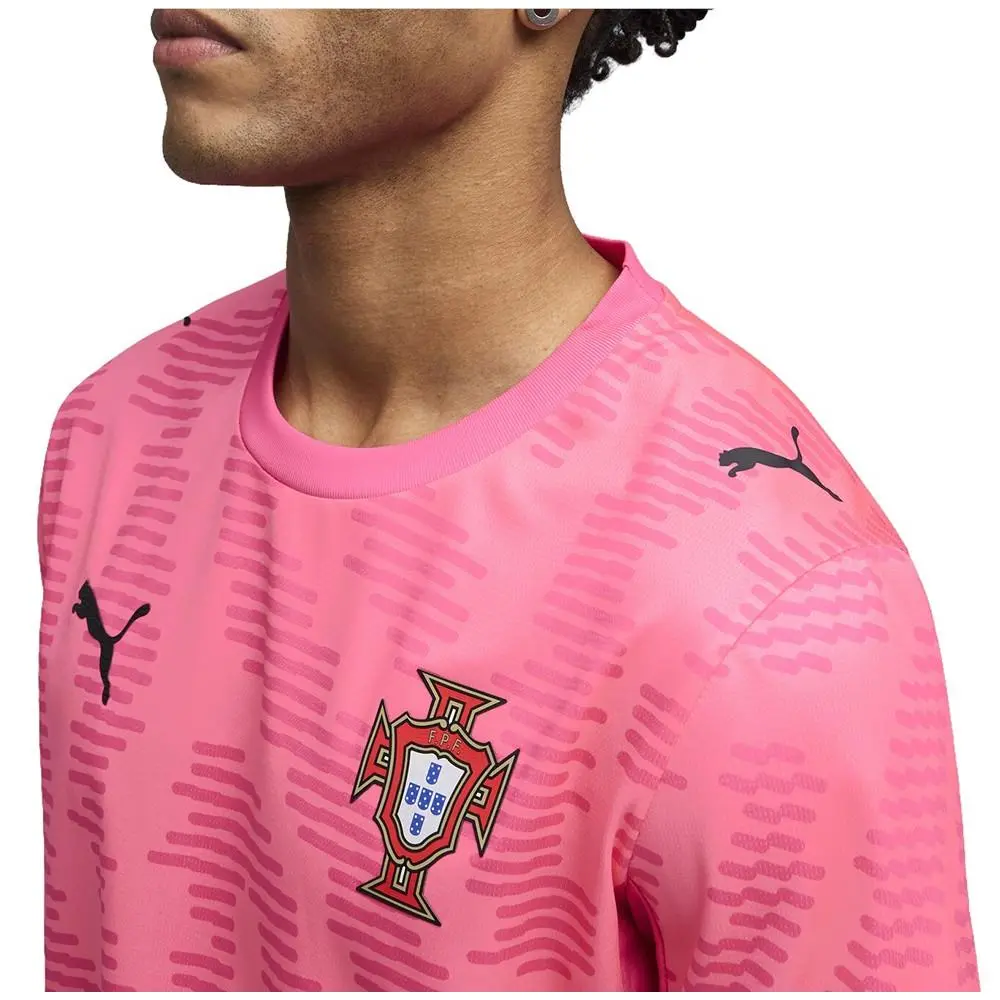 Puma clothing - PUMA  X Portugal X Salehe Bembury Goalkeeper Replica Jersey - 78710181 - Pink 3