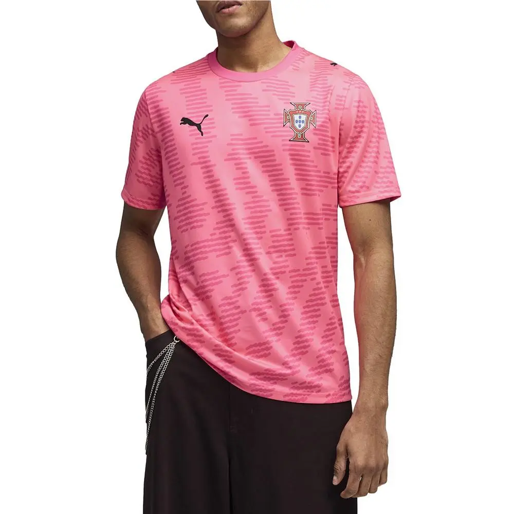 Puma clothing - PUMA  X Portugal X Salehe Bembury Goalkeeper Replica Jersey - 78710181 - Pink 8