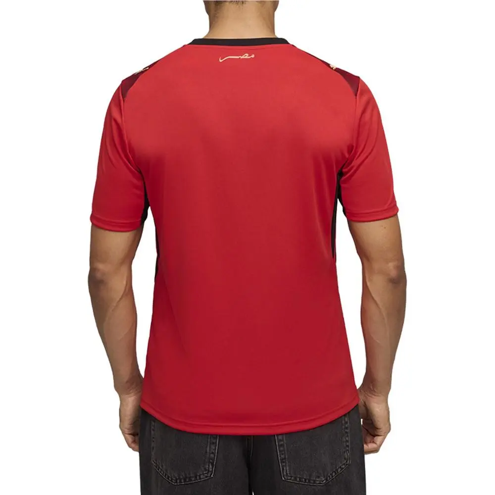 Puma clothing - PUMA Egypt Home Crew Neck Short Sleeve Soccer Jersey - 78355201 - Red 2