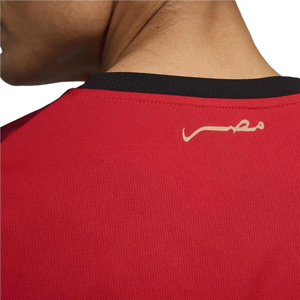 Puma clothing - PUMA Egypt Home Crew Neck Short Sleeve Soccer Jersey - 78355201 - Red 4