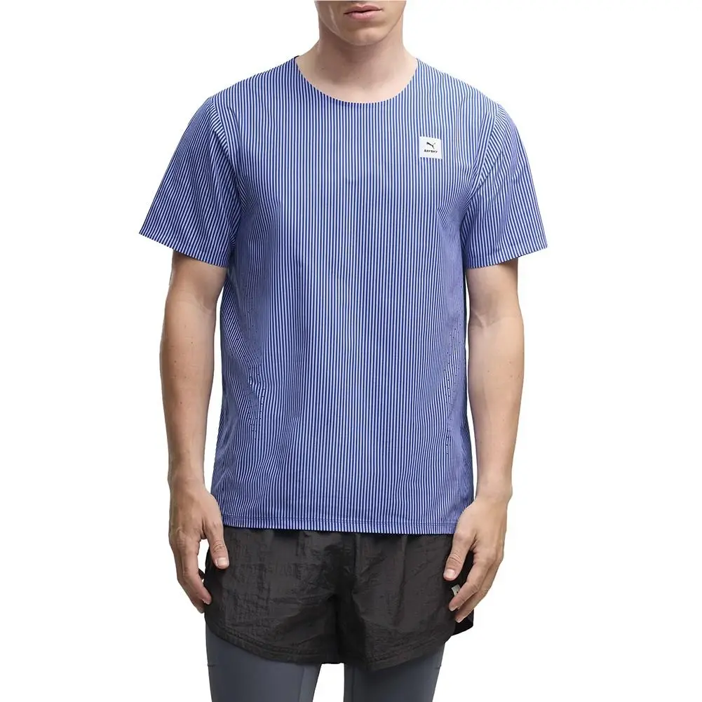 Puma clothing - PUMA  X Saysky Ultraweave Short Sleeve T-Shirt - 52919199 - Blue (UPC: 199261219587) 1