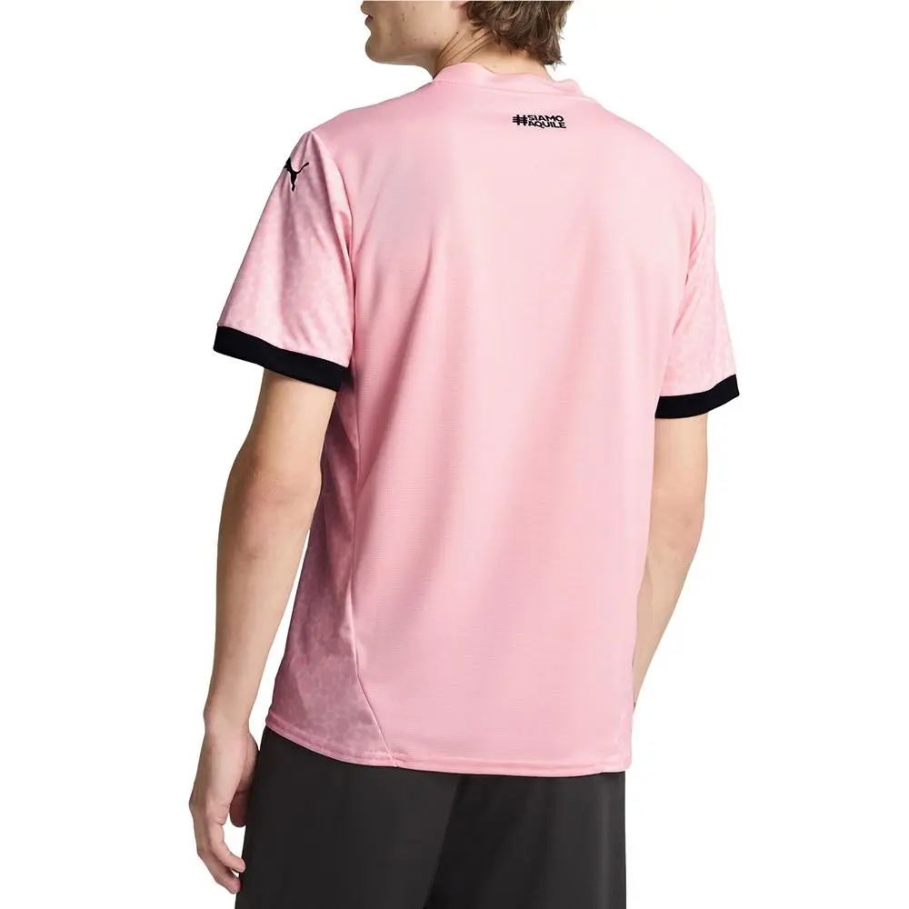 Puma clothing - PUMA Palermo F.C. 2425 Home Replica Soccer Jersey - 77902301 - Pink (UPC: 197672236803) 2