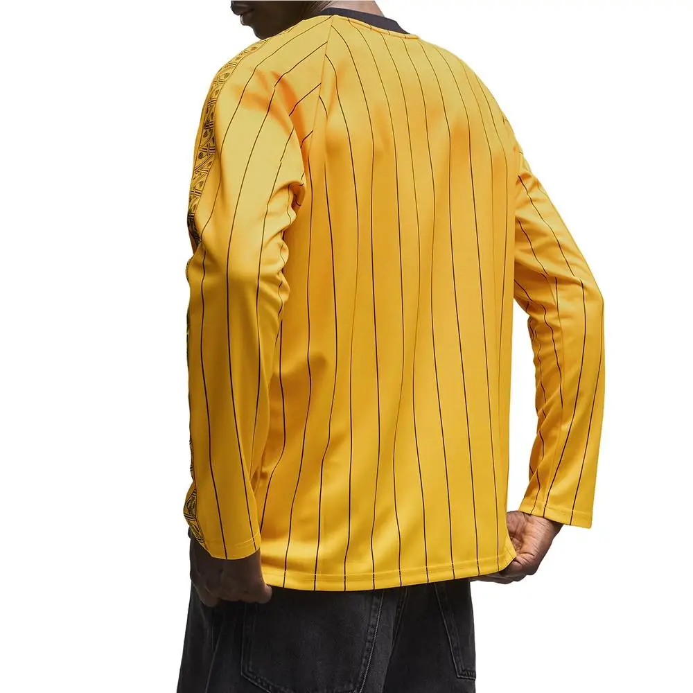Puma clothing - PUMA Borussia Dortmund King Long Sleeve Soccer Jersey - 78648919 - Yellow (UPC: 199261544269) 2