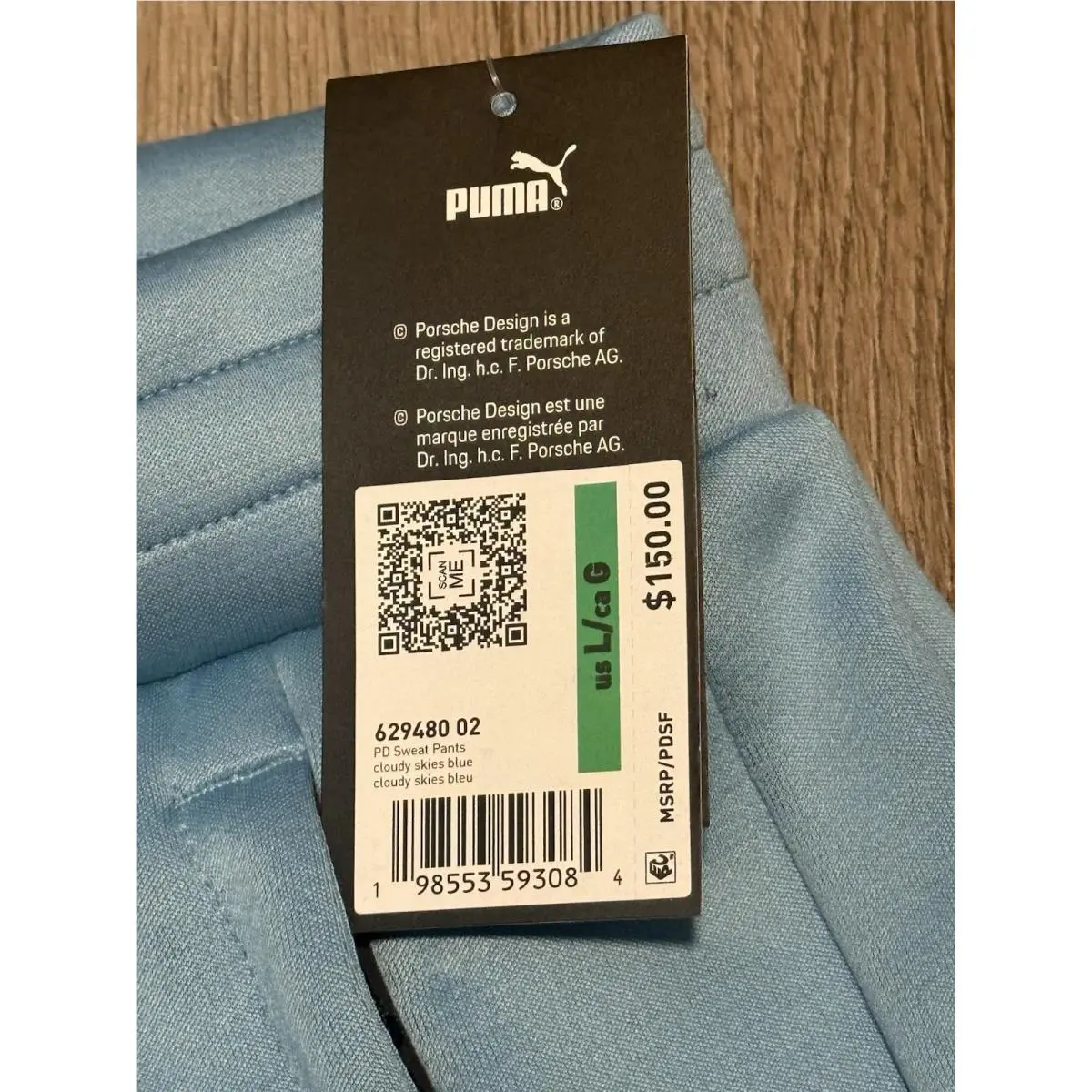 Puma clothing - Puma Porsche Jogger Sweatpants - Porsche Jogger Sweatpants - 629480 629480-02 62948002 - Blue (UPC: 198553593107) 4
