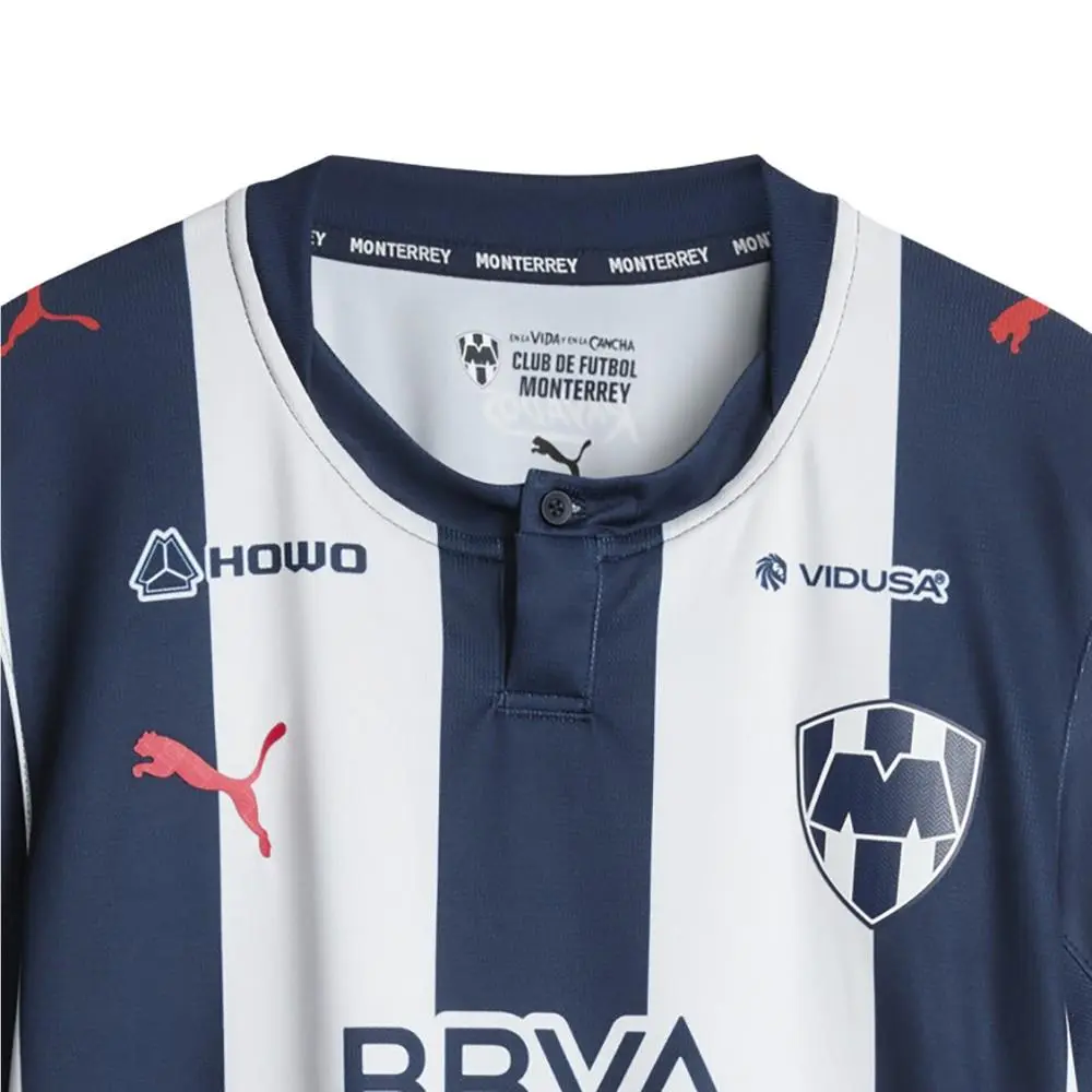 Puma clothing - PUMA Cf Monterrey Home 2627 Soccer Jersey - 71401201 - Blue (UPC: 199260307339) 1