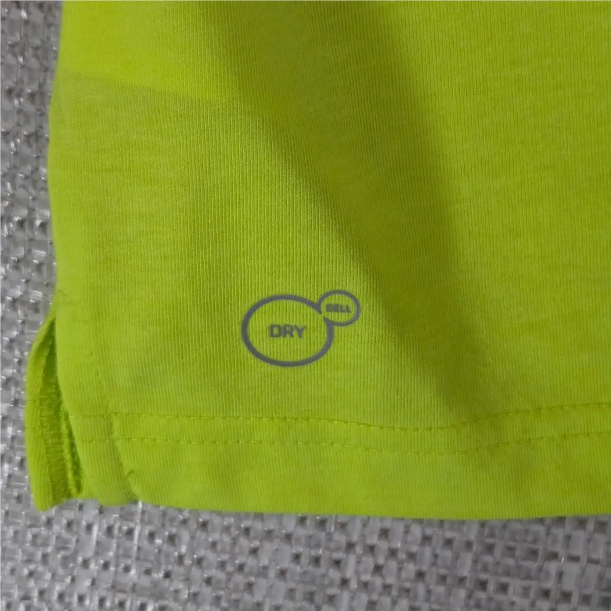 Puma clothing - short sleeve collared stretchy golf casual tennis button up front down wicking stretchy UV UPF lightweight chest length men`s size drycell dry cell bright hi viz neon green cotton polyester - Green 12