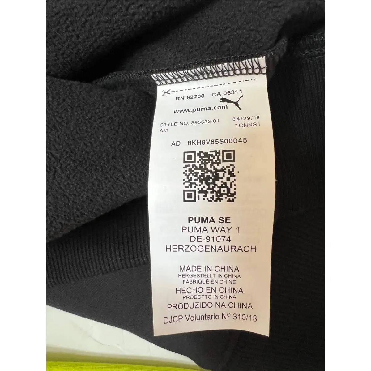 Puma clothing - NA - Black/Neon 3