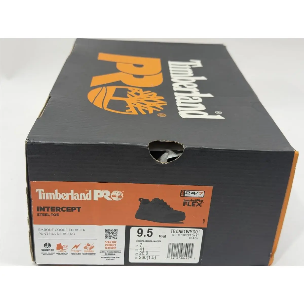 Timberland shoes - Timberland Pro Intercept - Pro Intercept - TB0A61WY001 - Black (UPC: 194115984925) 9