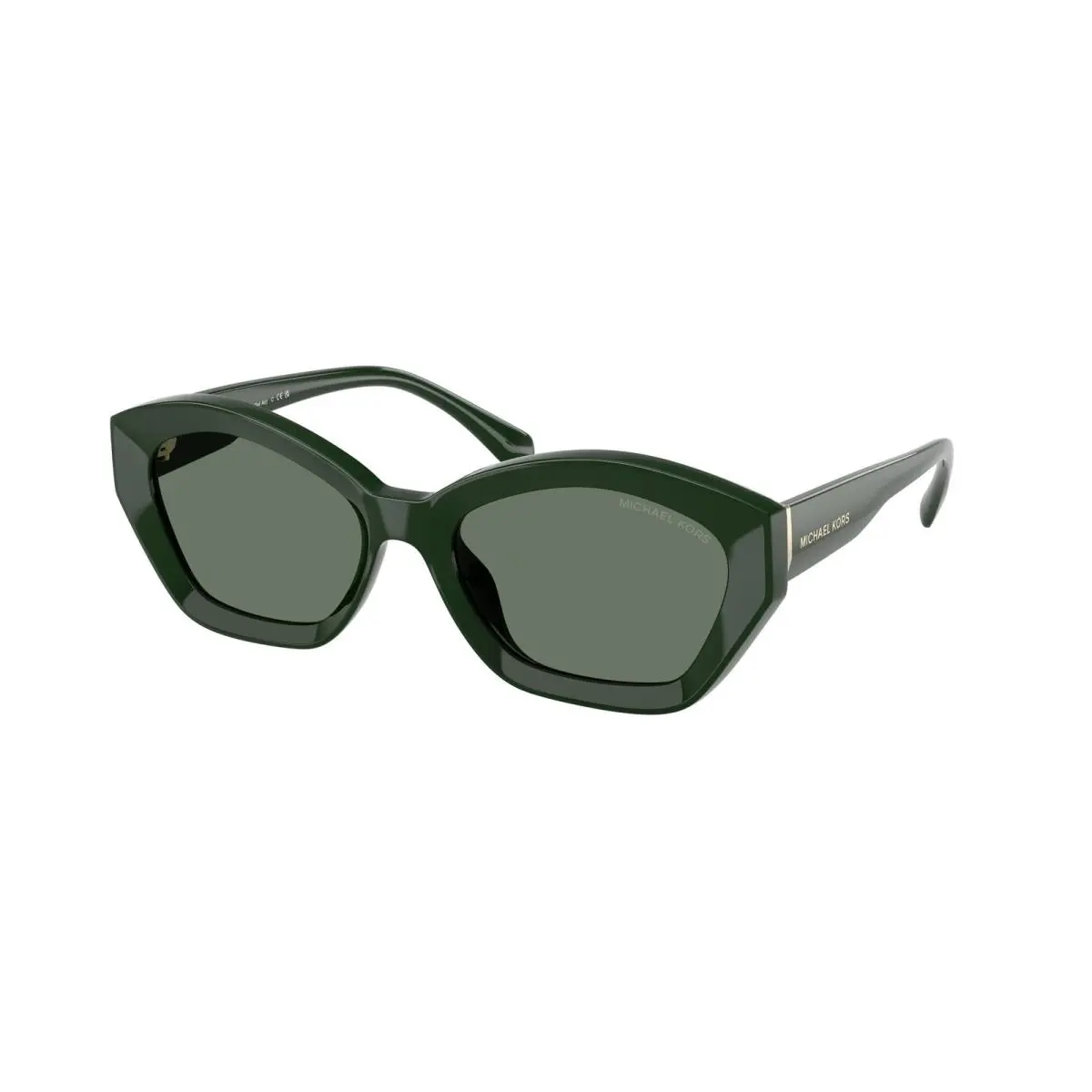 MK 2209 U Bosco / Green Solid 40063H Size 54 Sunglasses by Michael Kors