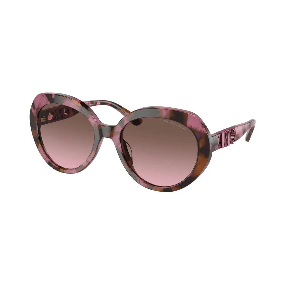 MK 2214 U San Lucas Plum Graphic Tortois 39989T Size 56 Sunglasses by Michael Kors