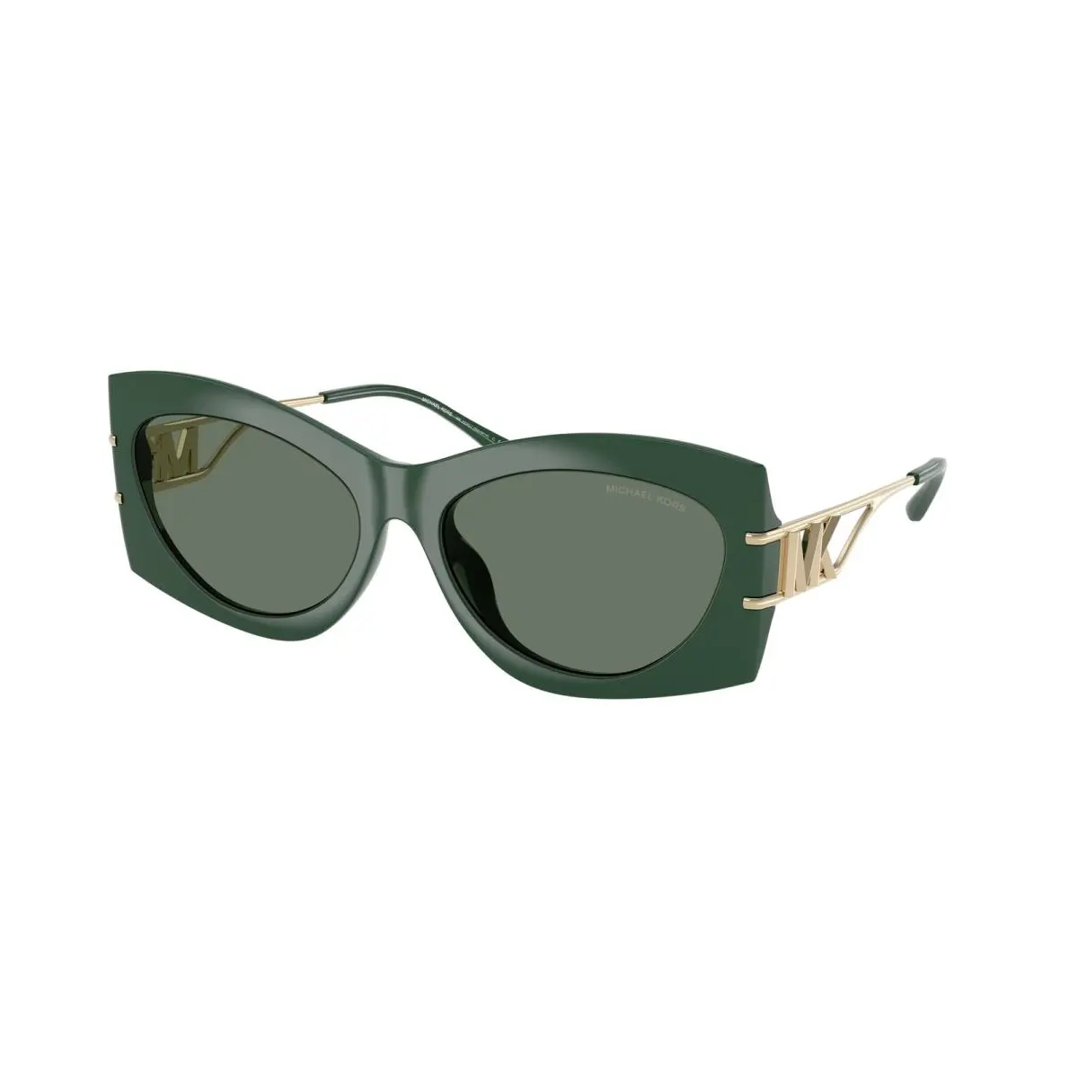 MK 2235 U Navarra Bosco Green Solid 40063H Size 57 Sunglasses by Michael Kors