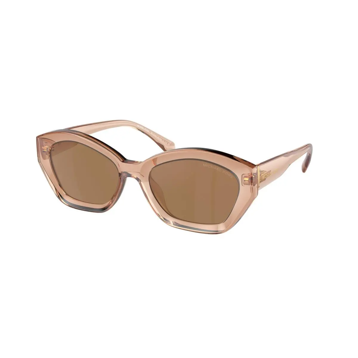 MK 2209 U Bel Air Brown Transparent Brow 3999/O Size 54 Sunglasses by Michael Kors