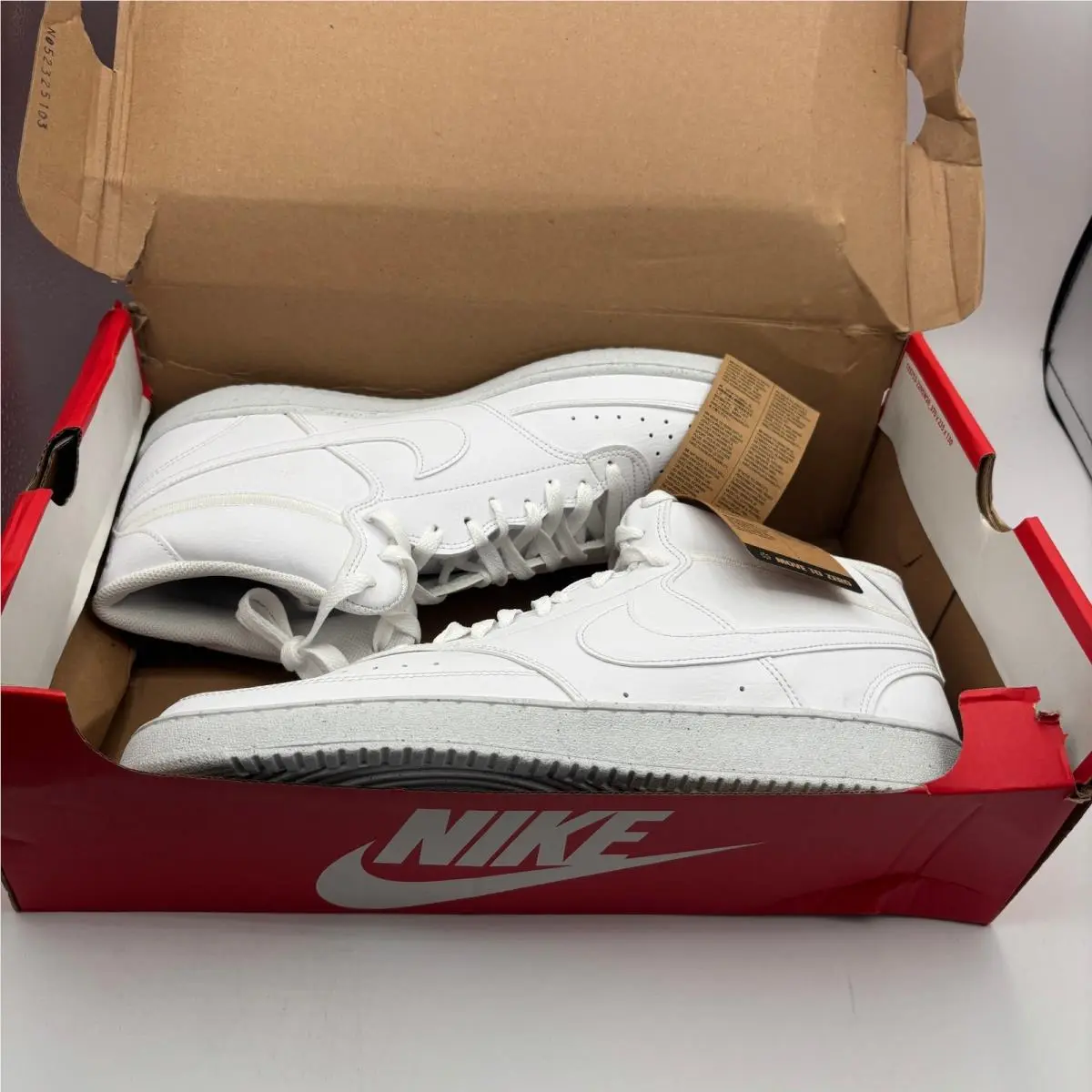 Nike shoes - Court Vision Mid NN - Court Vision Mid - White 6