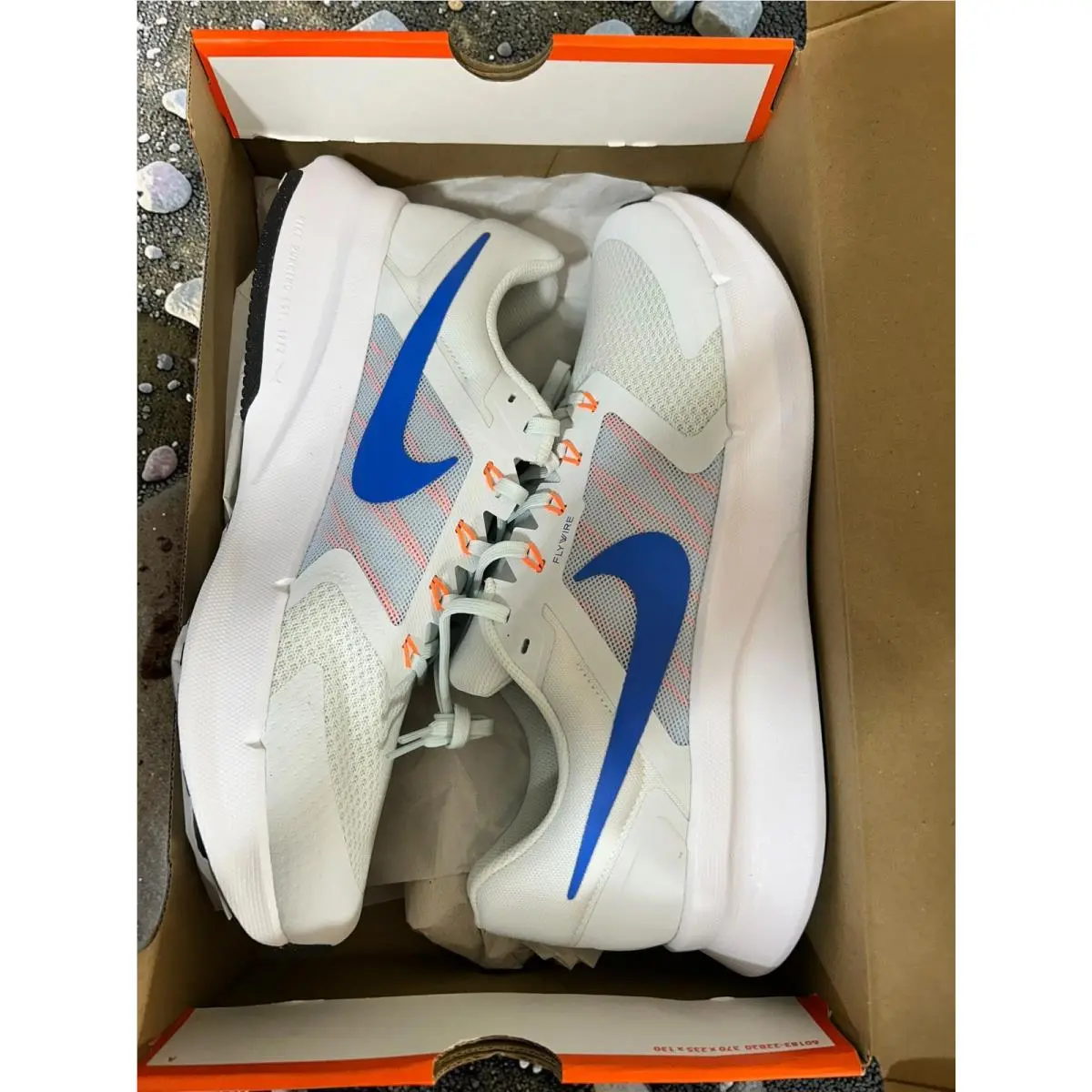 Nike Run Swift 3 Road Running Shoe Off White/blue Crystal Men`s Size US 14