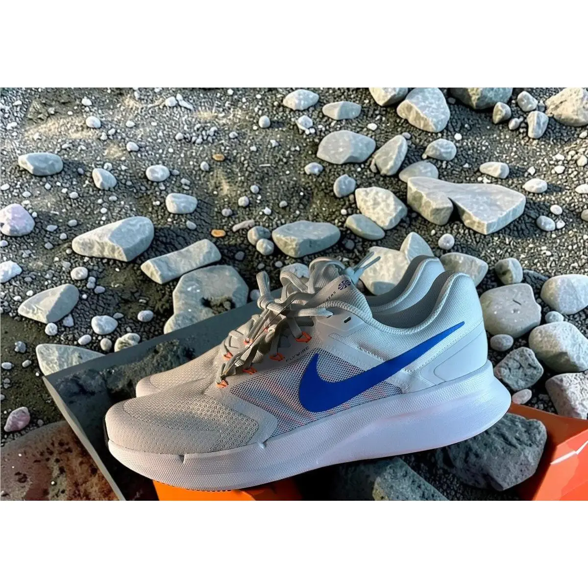 Nike shoes - Nike Run Swift 3 - Run Swift - DR2695-116 - Off White/Blue (UPC: 00198729549006) 6