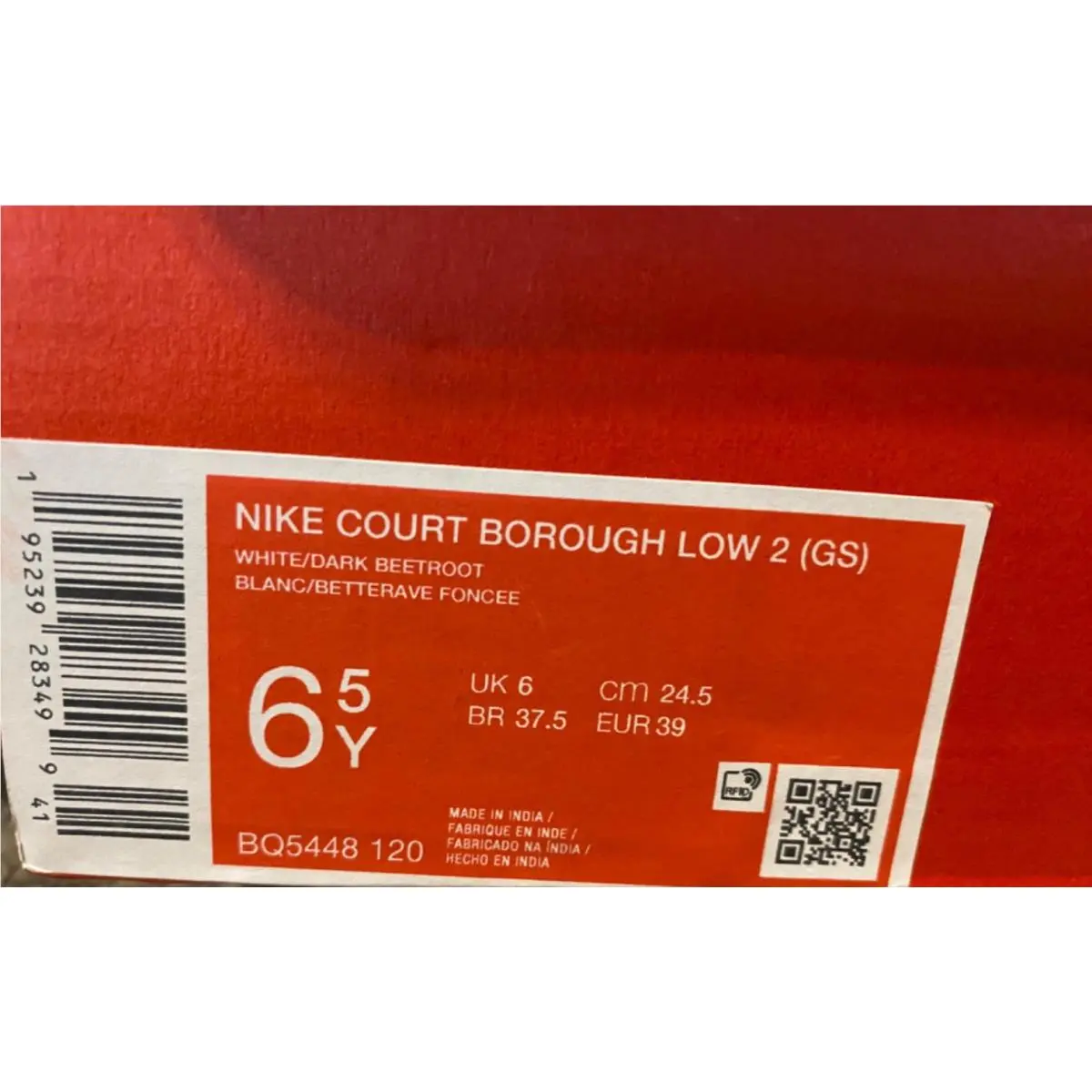 Nike shoes - Nike Court Borough - Court Borough - White 4