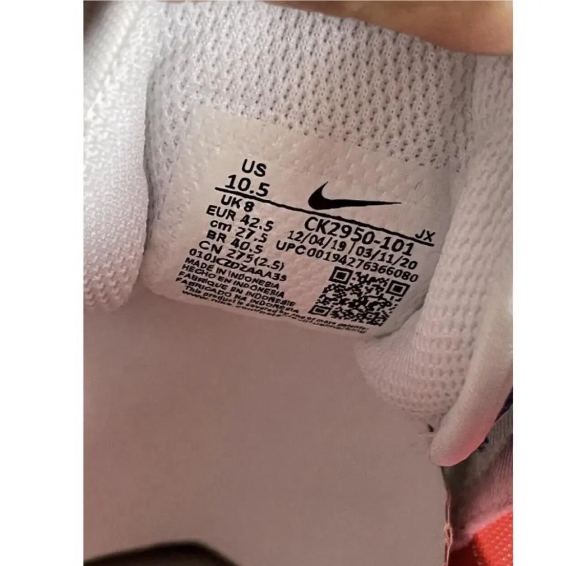 Nike shoes - Nike Air Zoom Division - Air Zoom Division - CK2950-101 - White 3