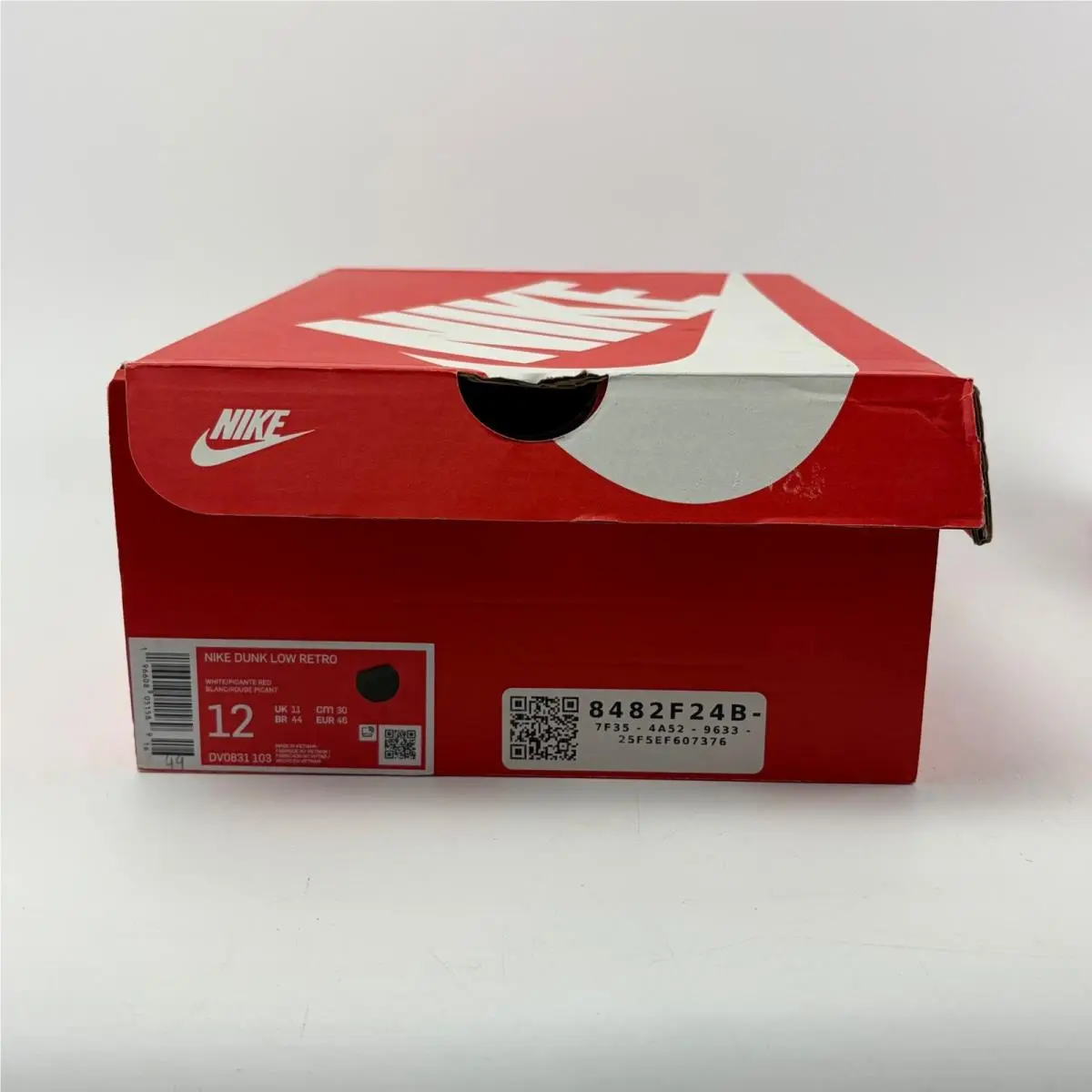 Nike shoes - Nike Dunk Low White University Red DD1391-103 - White 10