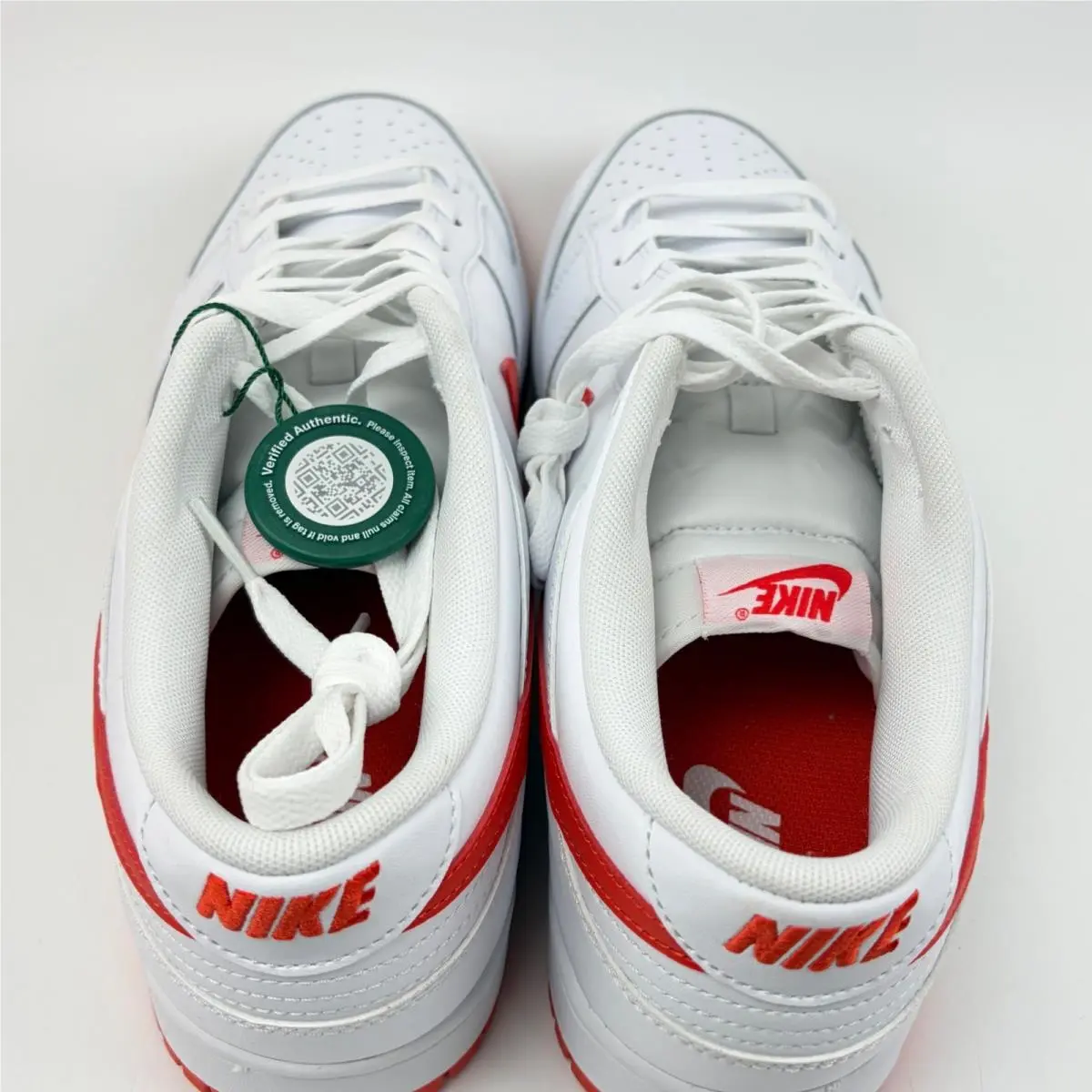 Nike shoes - Nike Dunk Low White University Red DD1391-103 - White 4